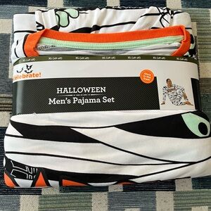 Men’s Halloween Pajamas “Dadcula” glow in the dark size XL